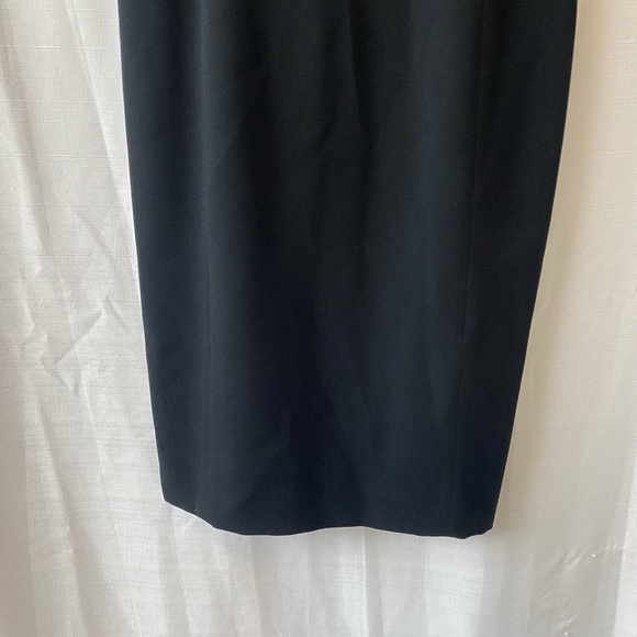 Vintage Ann Taylor black Tank dress low back Size 6 Lined - Picture 3 of 11